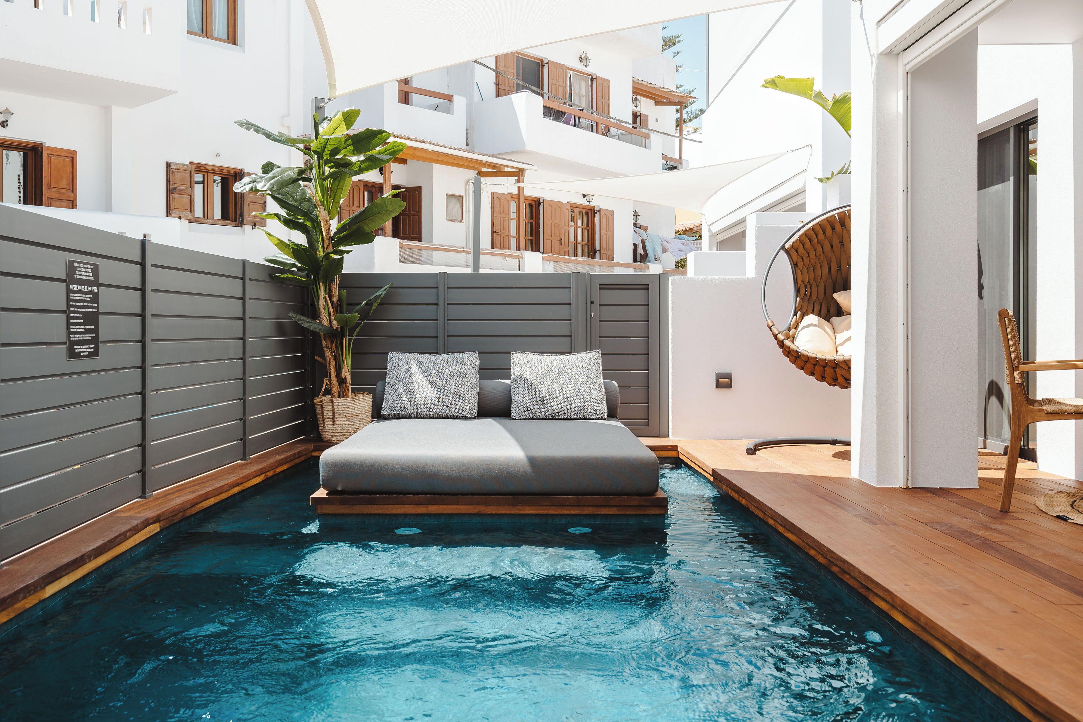 Exclusive-Apartment, eigener Pool | Eigener Pool