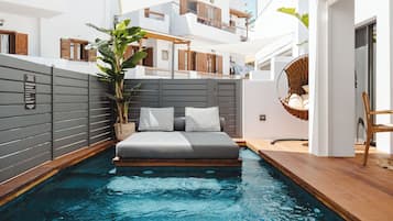 Exclusive-Apartment, eigener Pool | Eigener Pool