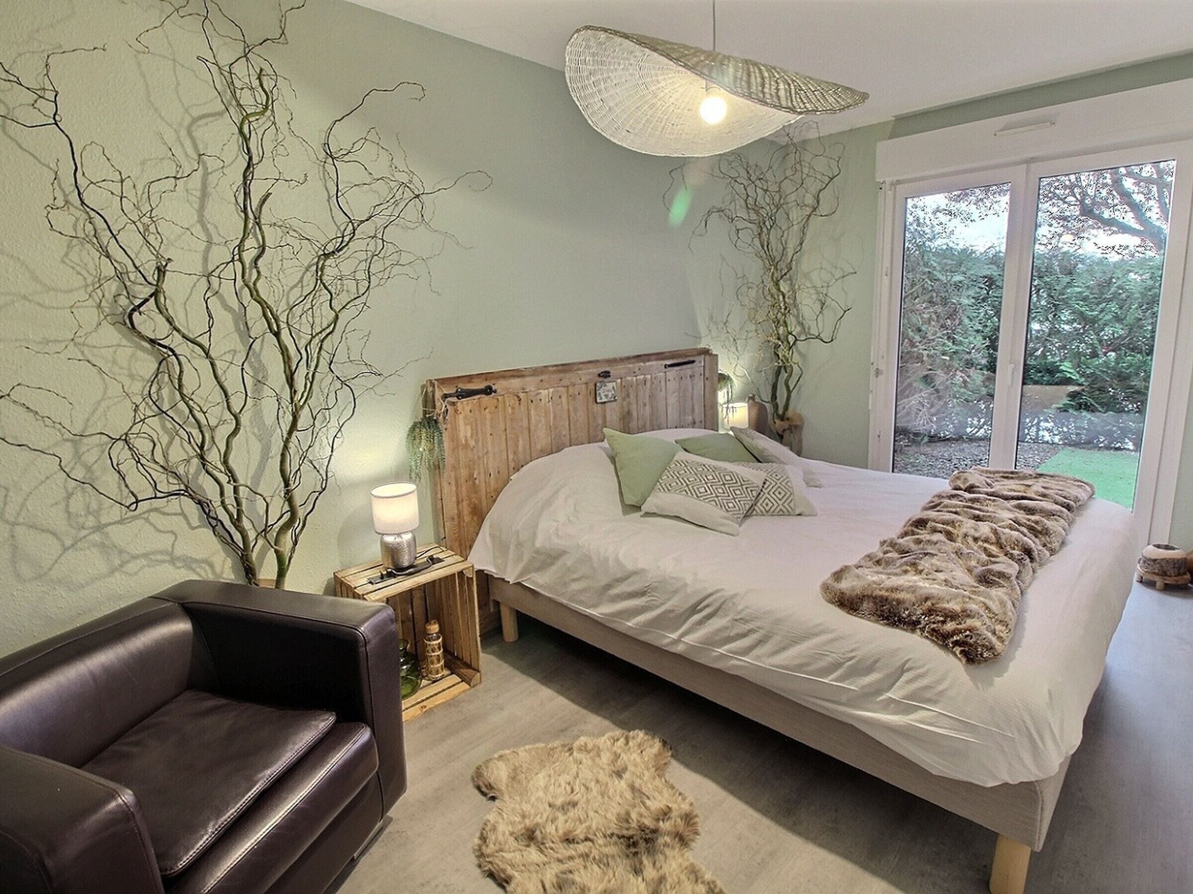 1 chambre, Wi-Fi gratuit, draps fournis