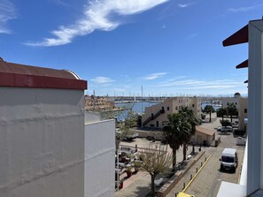 Uitzicht vanuit accommodatie