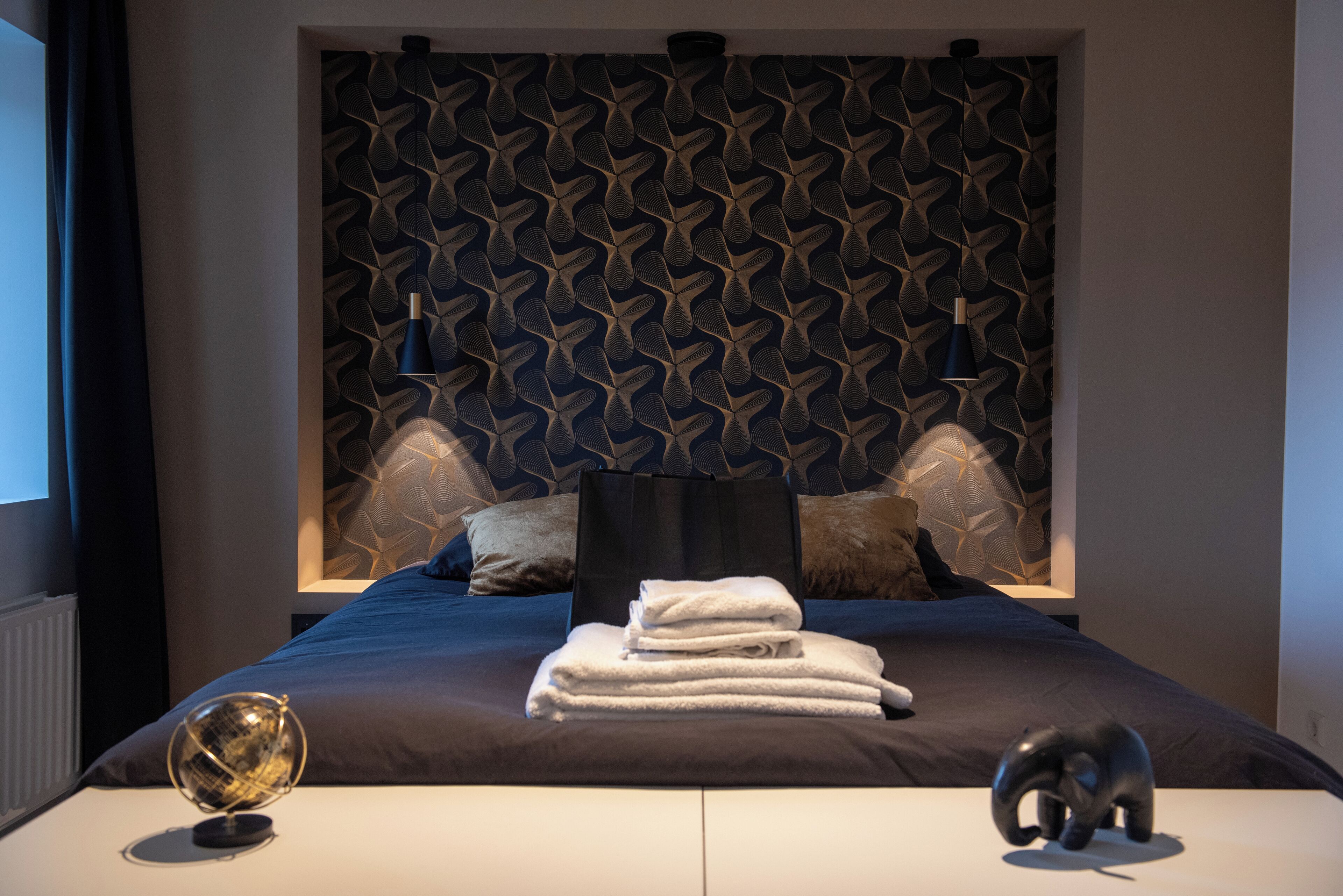 4 chambres, fer et planche à repasser, lit parapluie, Wi-Fi gratuit