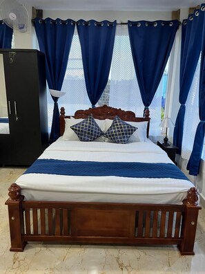 Family Suite, Multiple Beds | Premium bedding, in-room safe, individually decorated, blackout curtains - Chan Beach Resort (Bahur)