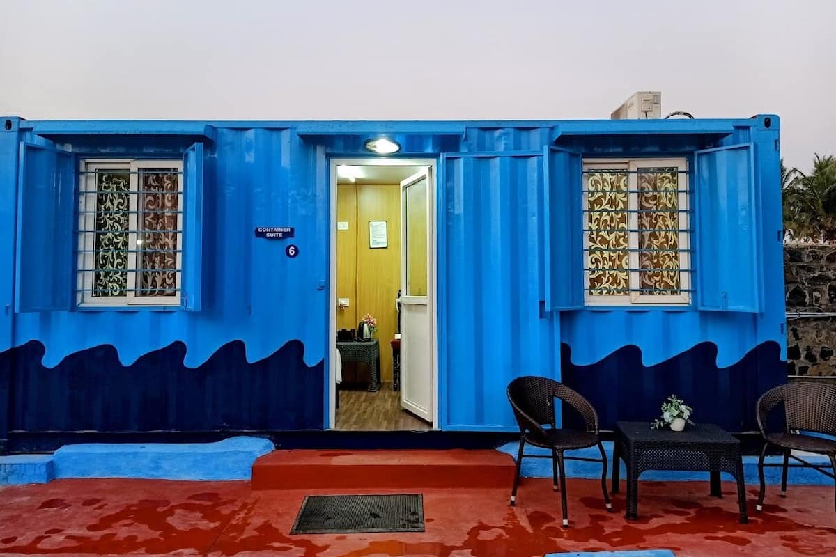 Cabaña de diseño | Ropa de cama de alta calidad, caja fuerte, cortinas opacas