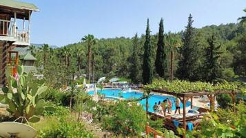 Seasonal outdoor pool