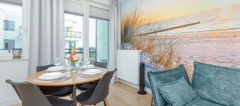 Stylish Apartment with Balcony | Parking | Close to the Beach