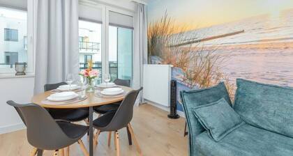 Stylish Apartment with Balcony | Parking | Close to the Beach