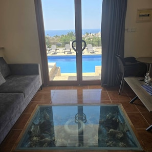 Basic Apartment | Living area - Sea Sunset Hill (Kissonerga)