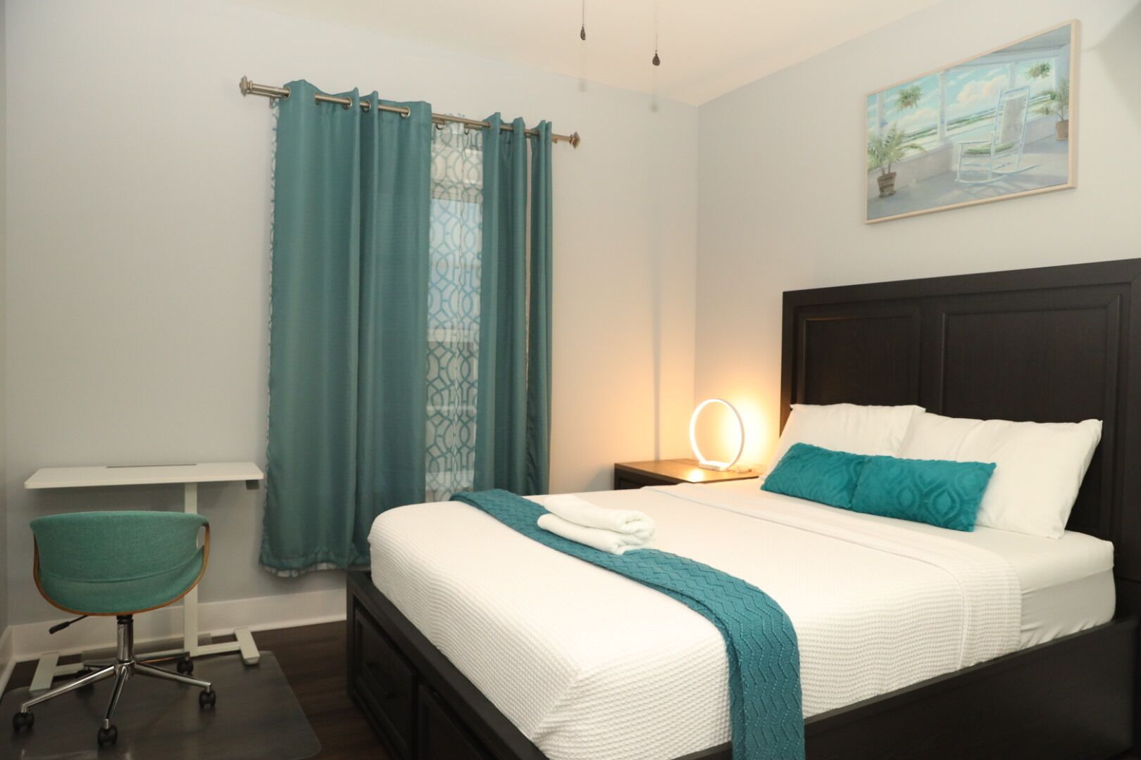 3 bedrooms, iron/ironing board, travel cot, WiFi