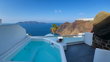 Suite familiare, vista mare | Terrazza/patio