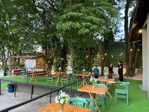 Opções para refeição ao ar livre