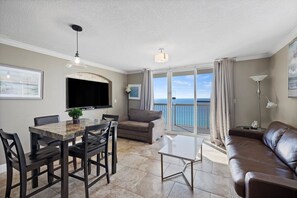 Condo, 1 Bedroom | Living area | Smart TV, streaming services - Pelican Beach 1709 1 Bedroom Condo (Destin)