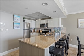 Condo, 1 Bedroom | Private kitchen | Fridge, coffee/tea maker, toaster - Pelican Beach 1709 1 Bedroom Condo (Destin)