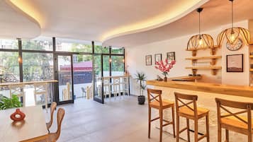 Sitteområde i lobbyen