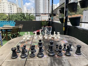 Terrace/patio - Hacker Hostel (São Paulo)