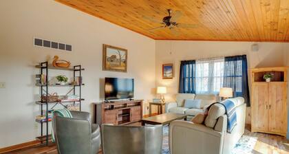 Cozy Belgrade Cottage w/ Wood-burning Stove!
