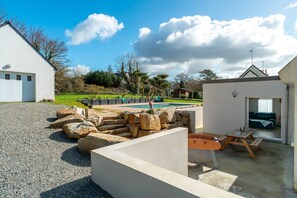 Terrace/patio - Villa Ti Vakansou - Avec piscine privée (Clohars-Carnoët)