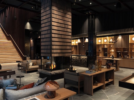 Lobby sitting area. Elite Hotel Frost – Hotel & Spa