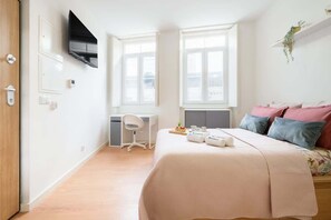1 Schlafzimmer, Bügeleisen/Bügelbrett, Reisekinderbett, WLAN