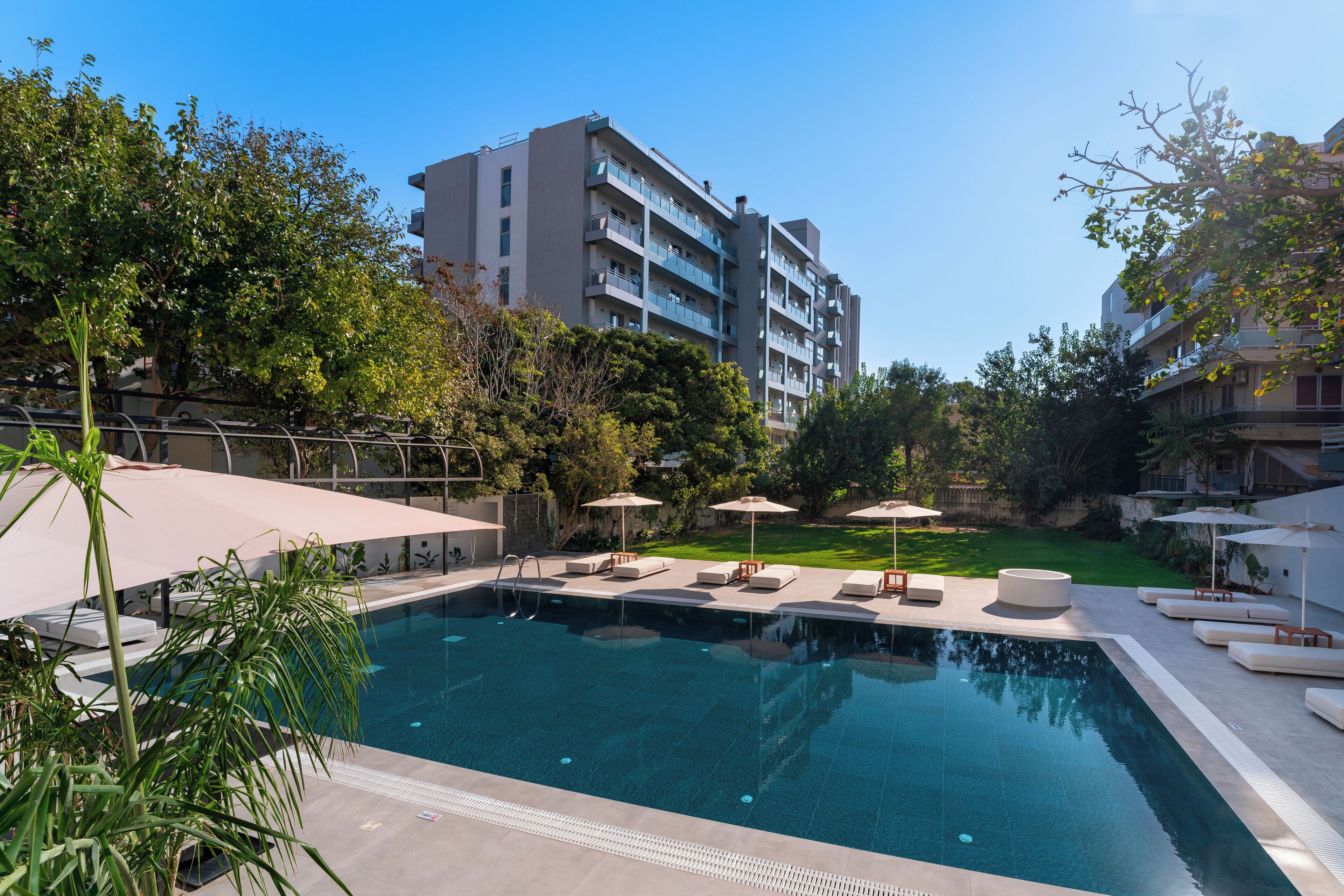 Seasonal outdoor pool