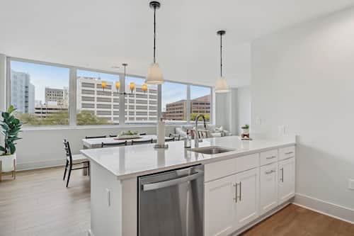 Standard Condo, 4 Bedrooms, Private Bathroom | Private kitchen | Full-size fridge, microwave, oven, stovetop