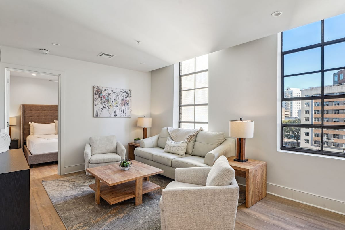 Superior Condo, 5 Bedrooms | Living area | 55-inch Smart TV with cable channels, streaming services