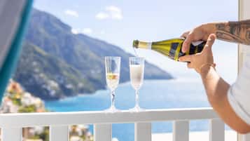 Vue depuis lâhĂ©bergement