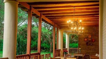 Udendørs spisemuligheder