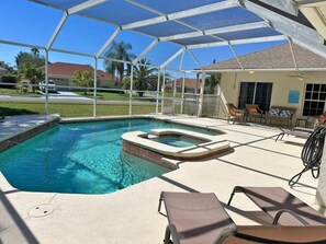 Una piscina climatizada