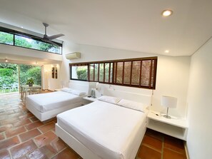 Family Studio Suite | Minibar, in-room safe, blackout drapes, free cribs/infant beds - LA MASIA HOTEL BOUTIQUE (Anapoima)