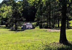 Property grounds - Tent Site #2 Near Pond at Ouachita Campground at Edendell (Oden)