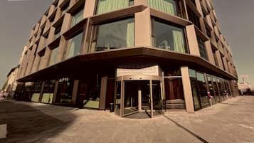Fassade der Unterkunft