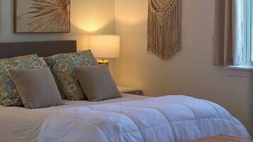 3 bedrooms, in-room safe, iron/ironing board, free WiFi