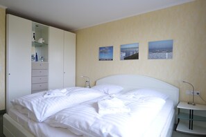 1 soveværelse, sengetøj