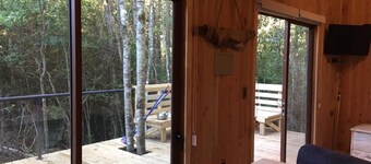 Cabaña en el Bosque en la ruta termal