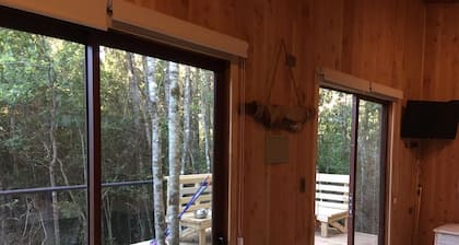 Cabaña en el Bosque en la ruta termal