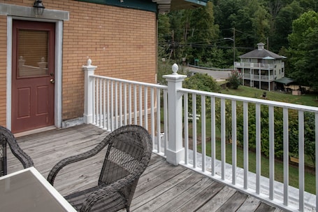 Terrace/patio. Welcome to the historic Elk River Hotel & Cafe! Located riverfront on the beautiful Elk River, and just 2 miles from I-79, you are moments away from all that the Sutton area has to offer. Guest in town to enjoy the gorgeous outdoor scenery and recrea