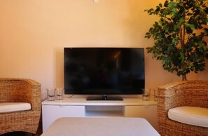 公寓 | 2 多间卧室、羽绒被、熨斗/熨衣板、免费 WiFi