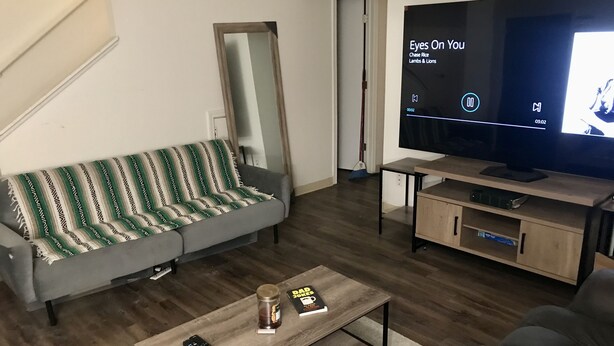 Living area - Large Modern Smart House, voice controlled (Bloomington)