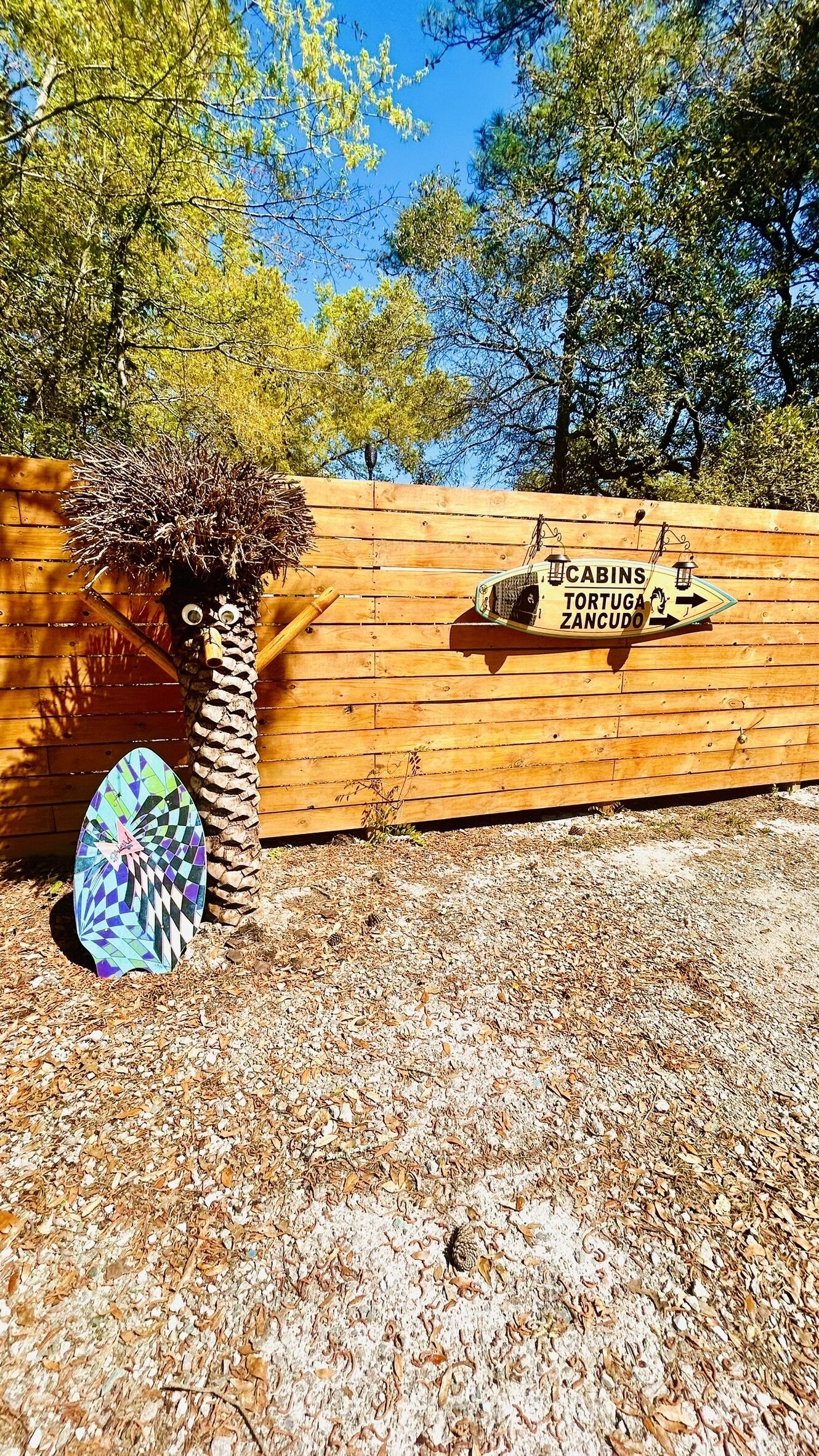 Enceinte de l’hébergement