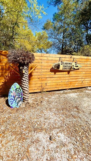 Enceinte de l’hébergement