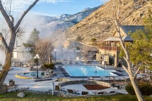 Pool - David Walley's 1862 Hot Springs Resort. 23 Minutes from Lake Tahoe. (Genoa)