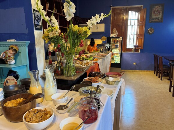 Free daily full breakfast - La Casona de palacio Viejo (Arequipa)