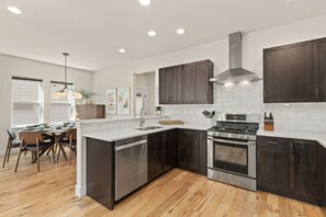 Private kitchen - Contemporary Gem - Rooftop Deck & Private Hot Tub! (Fort Collins)