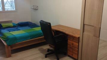 1 habitación, wifi gratis y ropa de cama