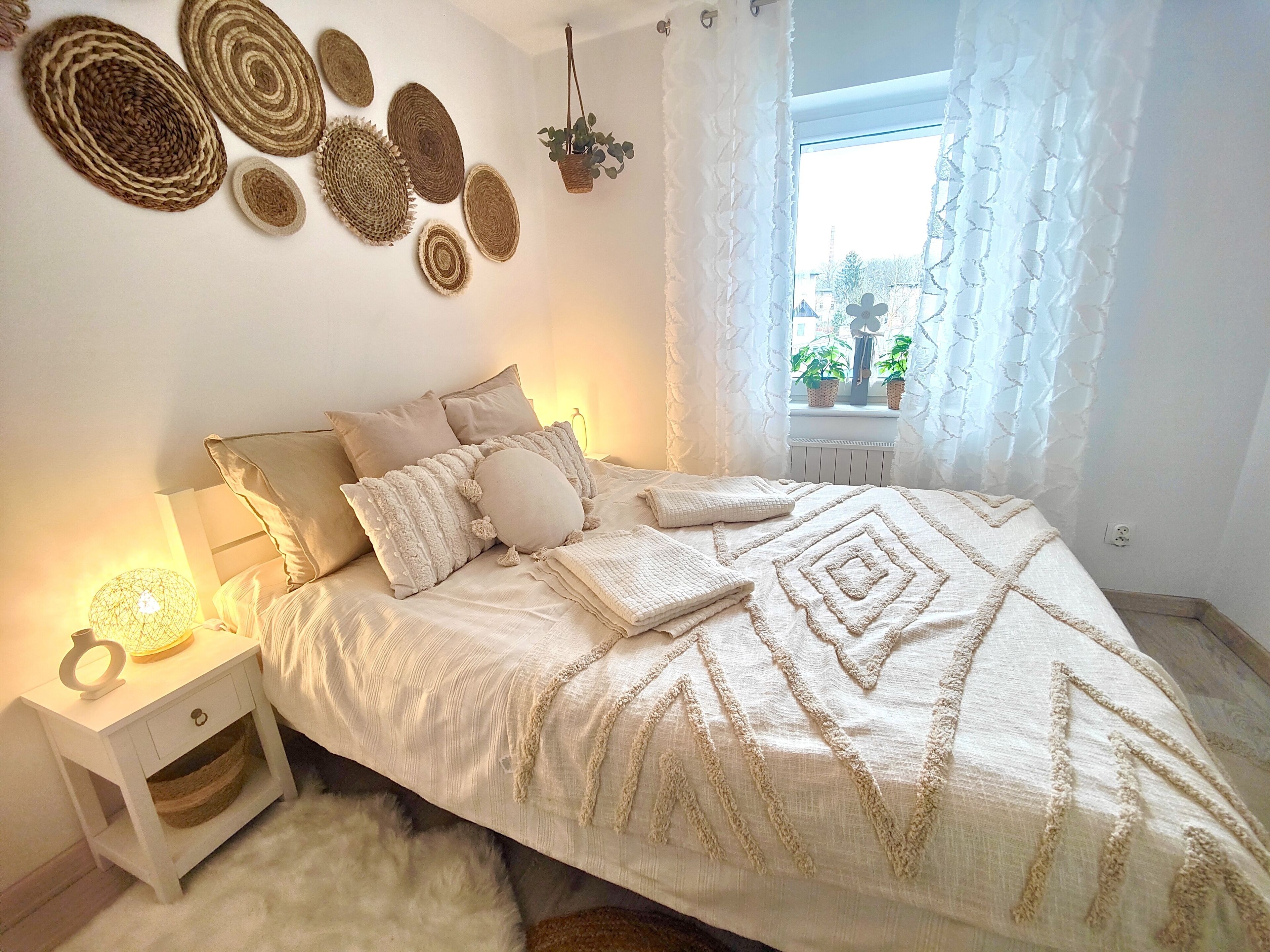 1 dormitorio, tabla de planchar con plancha, wifi gratis y ropa de cama