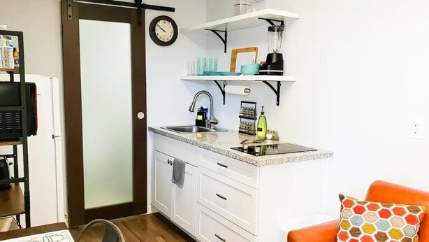 Private kitchen - Container-Home with Wi-Fi & 3mi from Downtown Phx

 (Phoenix)