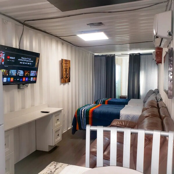 1 bedroom, WiFi, bed sheets - 2-Bed Shipping Container w/High-Speed Internet" (Phoenix)