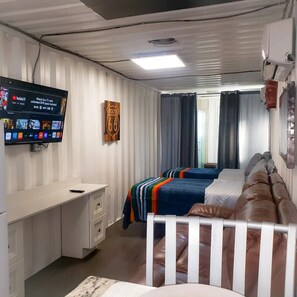 1 habitación, wifi y ropa de cama