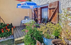 Terrace/patio - Ferienwohnung Kleinzerlang (Rheinsberg OT Kleinzer)