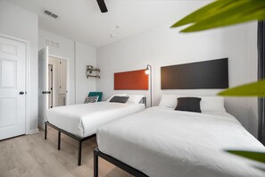 2 Schlafzimmer, Zimmersafe, kostenloses WLAN, Bettwäsche